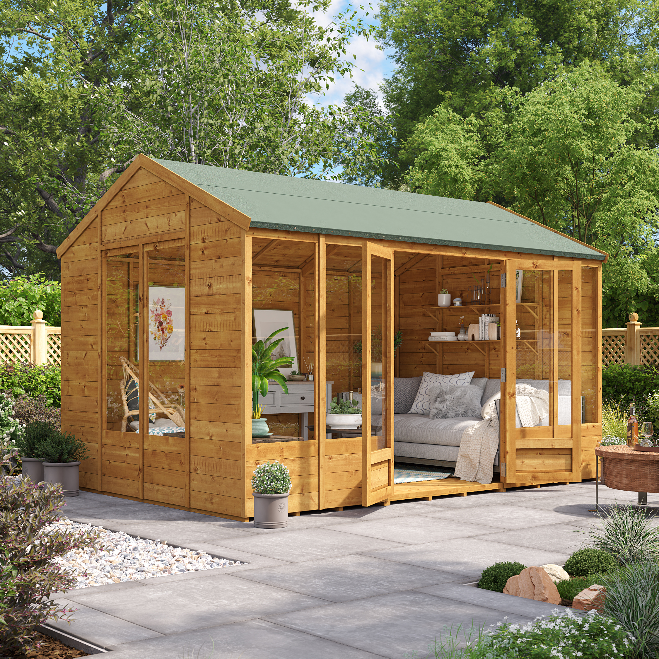 Click to view product details and reviews for 12x8 Petra Tongue And Groove Reverse Apex Summerhouse Billyoh.